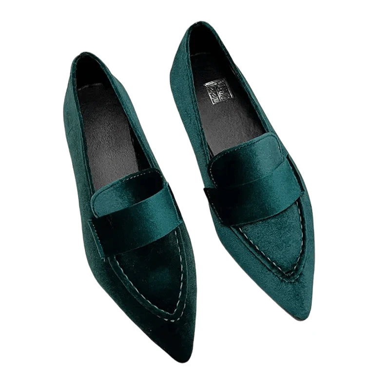 Pointed Toe Suede Casual
